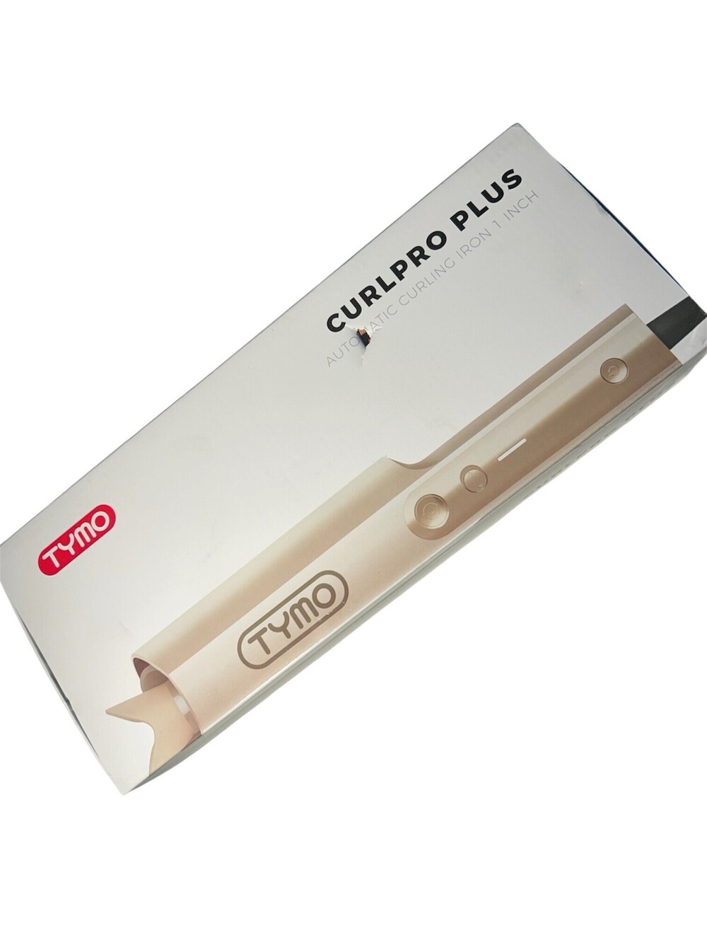 TYMO 1-inch Curl Pro Plus Automatic Long Barrel Curling Wand for Long Hair - NEW
